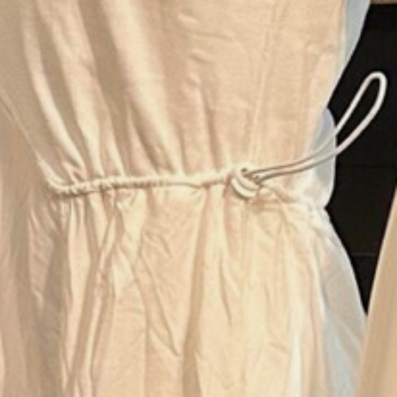 Brand New Daily Practice by Anthropologie Short-Sleeve Asymmetrical Midi Dress - Picture 6 of 8